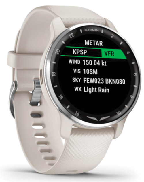 Garmin D2 Air X10 Smartwatch – Ivory - Image 4