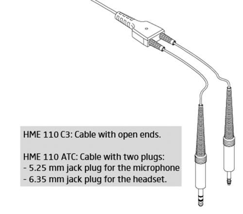 Sennheiser HME 110 ATC Passive Headset - Image 3